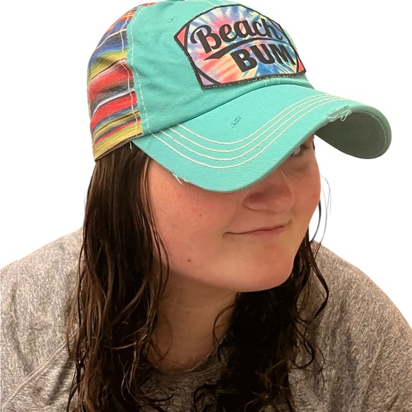 Turquoise Cap - Picture 2 of 5